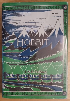 The Hobbit, J.R.R. Tolkien. Hardcover Edition. Nice.