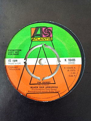 Black Oak Arkansas - Jim Dandy 7'' Vinyl single VG 1973 PROMO