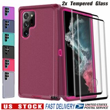 For Samsung Galaxy S23 S22 S21 FE Ultra S20 S20 FE Case Cover / Screen Protector