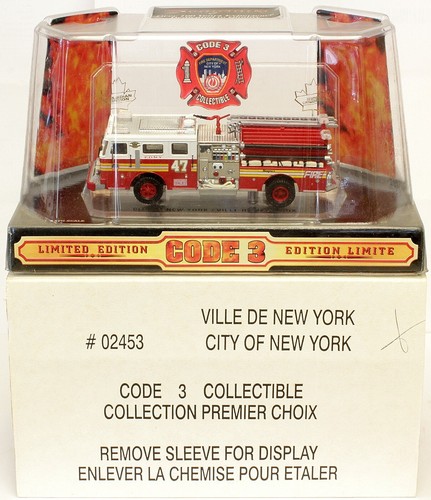 Code 3 FDNY JC Penny Special - Seagrave Pumper E280 (02453-0047)