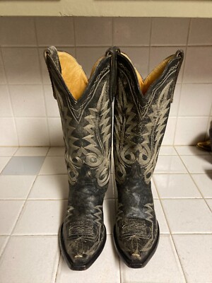 Ancien Éperon Western Cowboy Vintage - Étoile Rustique - Fabriqué Main USA