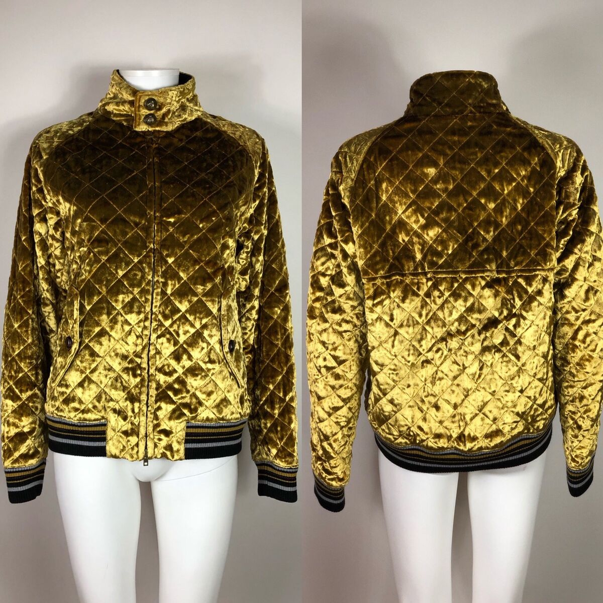 Vtg Maison Martin Margiela Gold Quilted Jacket sz 42 | eBay Vtg Maison Martin Margiela Gold Quilted Jacket sz 42 | eBay