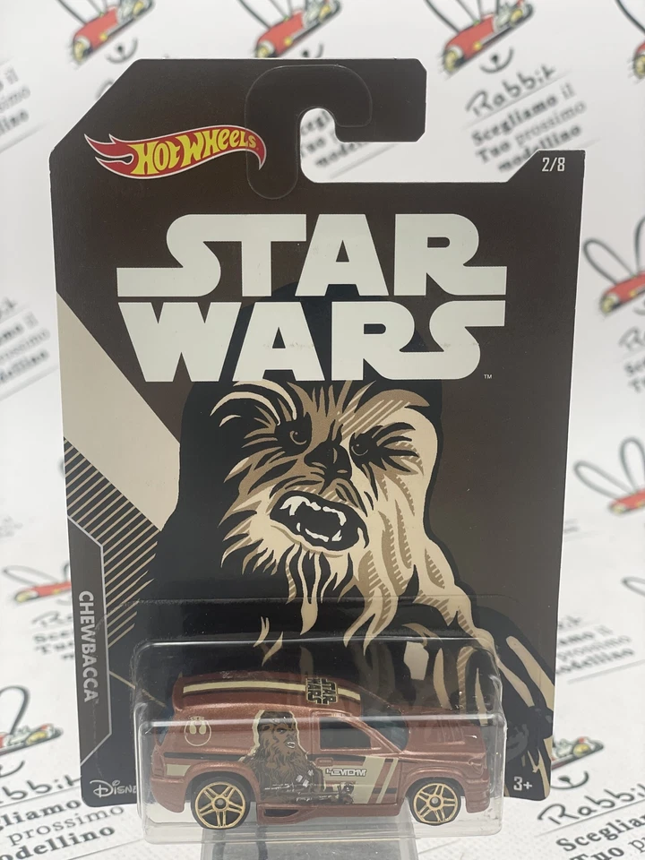 DIE CAST " CHEWBACCA " STAR WARS 2/8 SCALA 1/64 - Immagine 2 di 2