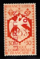 French Equatorial Africa B17* MLH. French Colonies