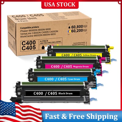 VersaLink C400 Drum Set Replacement 108R01121 for Xerox Phaser 6600DN 6600 