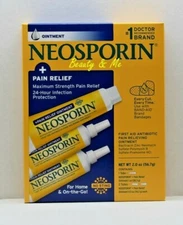 NEOSPORIN Antibiotic + Pain Relief Ointment 2oz