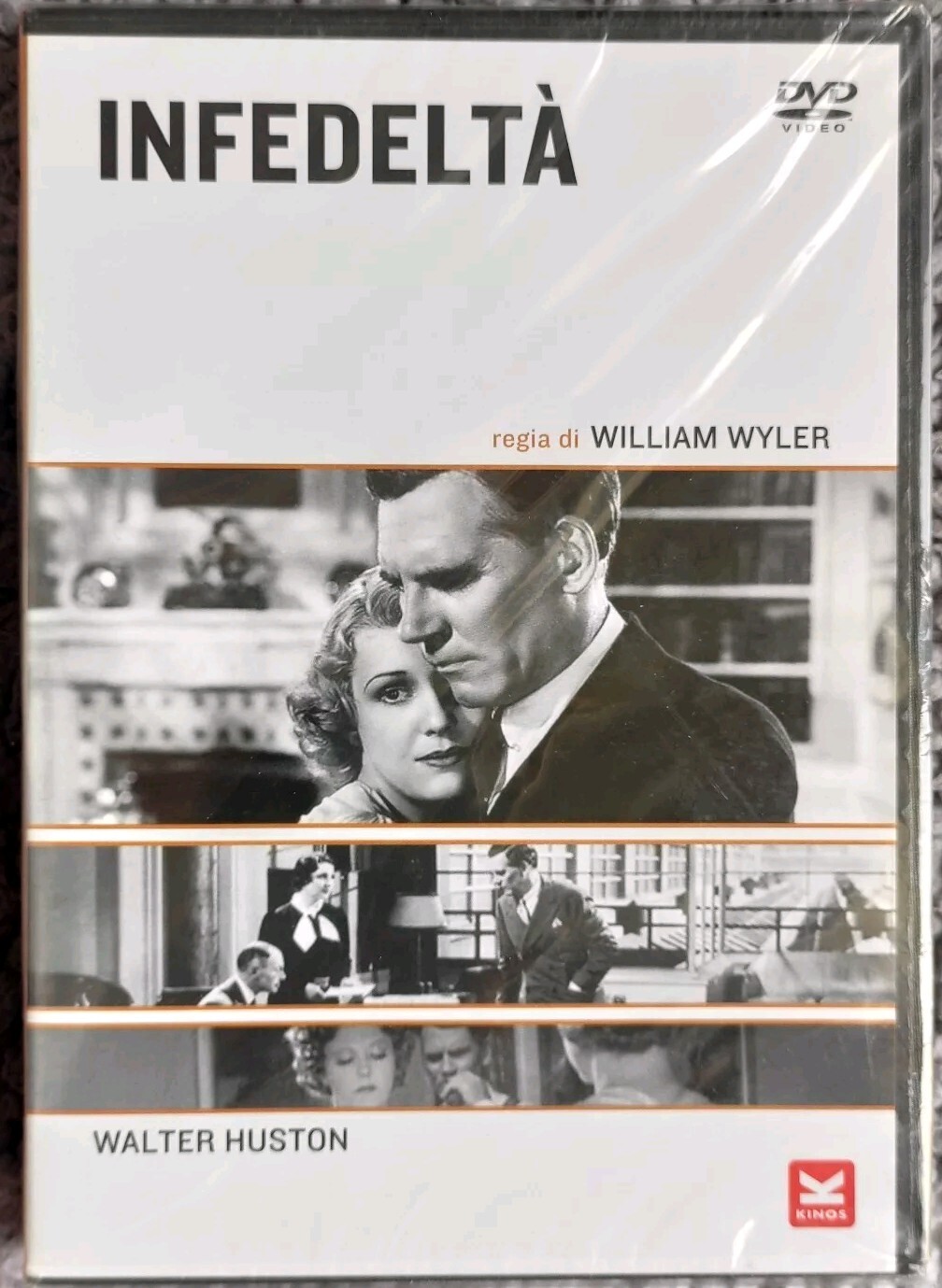 Dvd  INFEDELTA'  William Wyler  Walter Huston ****NUOVO