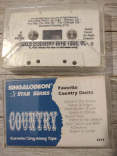 Singalodeon Favorite Country Duets  Female Country Hits 1993 Karaoke Cassettes