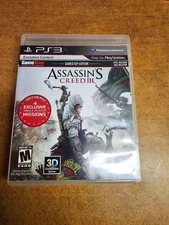 Assassin's Creed III (Sony PlayStation 3, 2012)(COMPLETE)(TESTED)