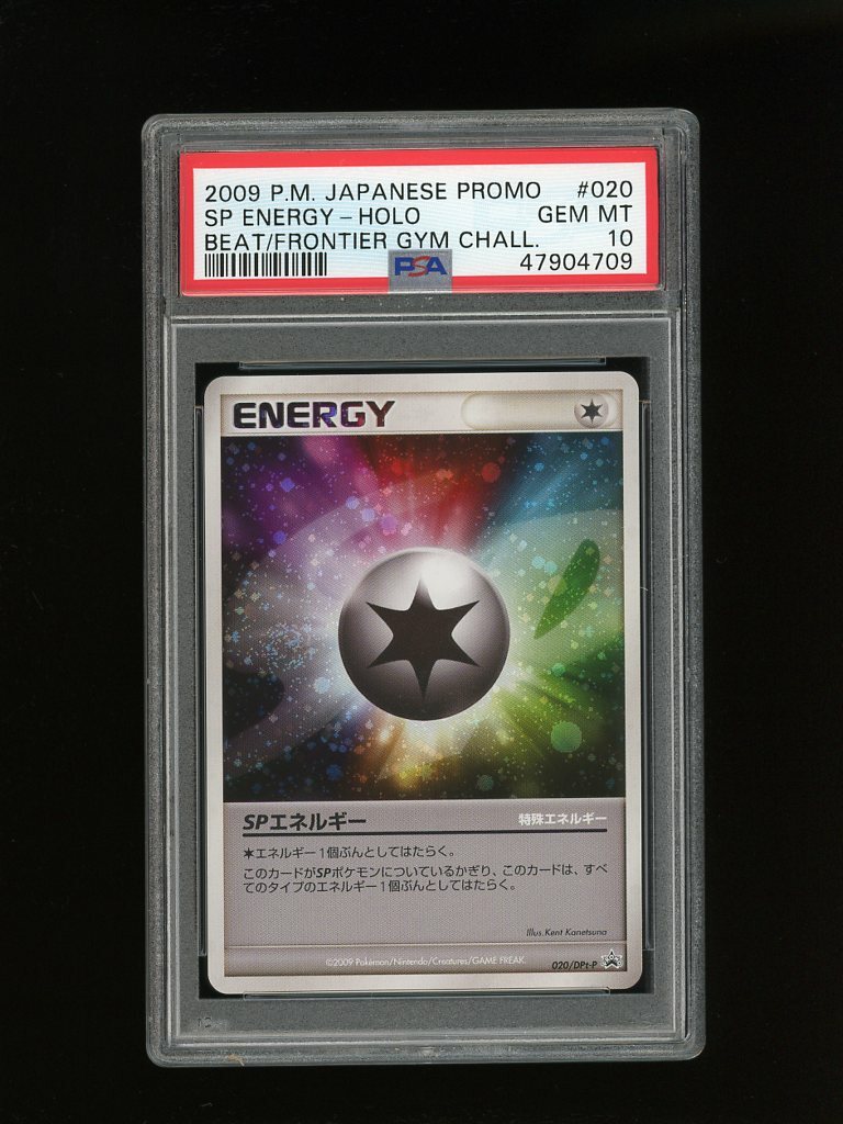 Pokemon PSA 10 GEM MINT SP Energy Gym Challenge Japanese Promo