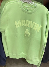 six flags magic mountain 2025 looney tunes Marvin The Martian Pullover SizeS-3XL