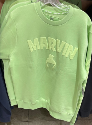six flags magic mountain 2025 looney tunes Marvin The Martian Pullover SizeS-3XL