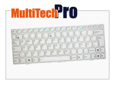 Org. Tastatur Netbook Asus EeePC 1000HE 1000 HE Weiß DE