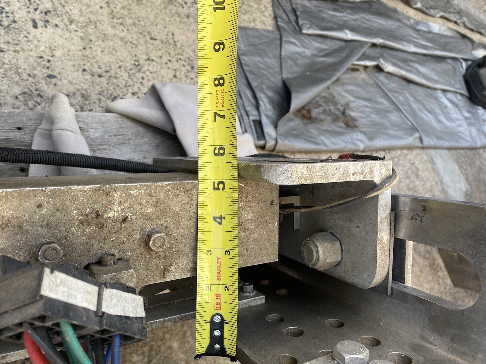 Cmc Stainless Steel 6 Inch Hydraulic Jack Plate eBay