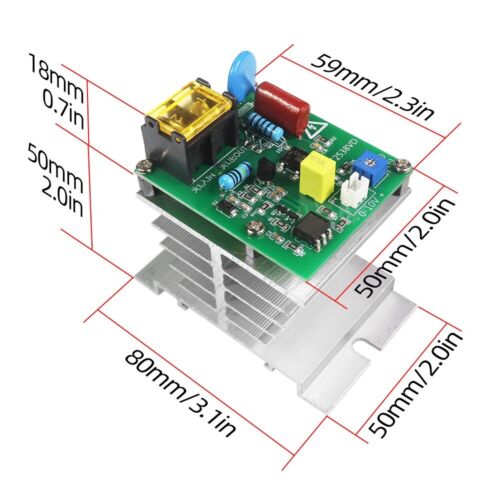 PLC Analog 0-10V Voltage Regulator AC SCR Speed Controller Thermostat Dimmer - Picture 3 of 6