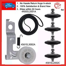 4581EL2002C For LG Dryer Drum Roller Wheel and Shaft 4581EL2002H 4561EL3002A New