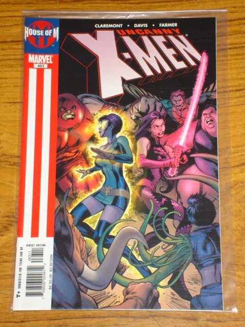 X-MEN UNCANNY #463 MARVEL COMICS HOUSE OF M NM (9.4) OCTOBER 2005