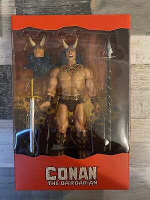 CONAN THE BARBARIAN - CONAN DELUXE ACTIONFIGUR 7'' / SUPER 7 OVP