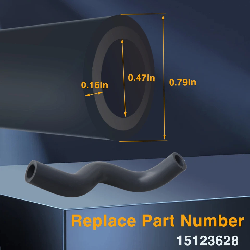 Manguera de goma para tubo de admisión PCV para Isuzu i-280 i-350 i-290 i-370 15123628 Foto 4 de 4