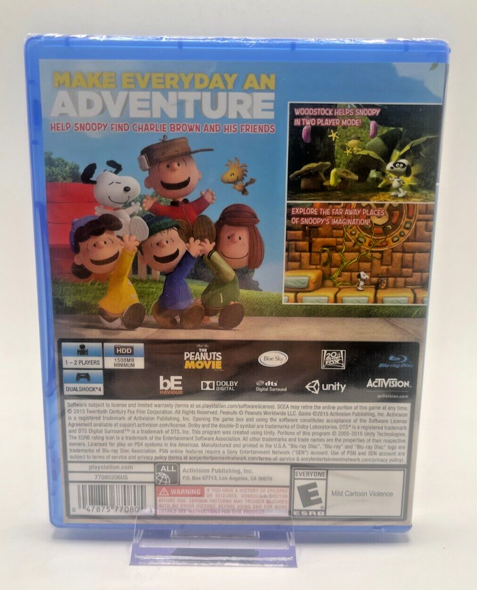 Peanuts Movie: Snoopy's Grand Adventure (Sony PlayStation 4, 2015
