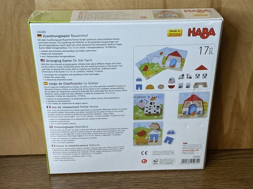 HABA Puzzle 306488 17 Pieces Kid’s Toddlers New Sealed Free Shipping - Picture 3 of 4