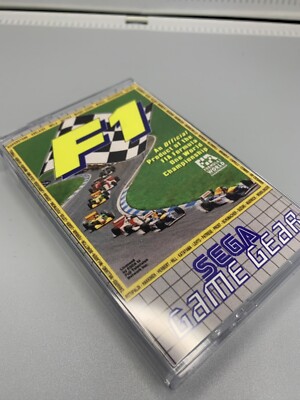 Sega Game Gear Cartridge mit Custom Box F1 Gamegear
