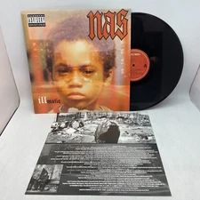 Nas ‎Illmatic Vinyl LP UK 2004 180g Reissue VG+/VG+ Conscious Hip Hop