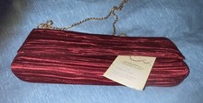 Designer  Abendtasche Design Marian Clutch /Umhängetasche Rot Neu!