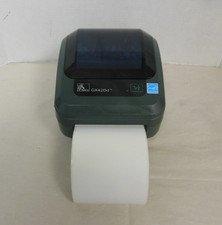 Zebra GX420d Thermal Label Printer USB/Serial/Ethernet w/ Cable NO PS