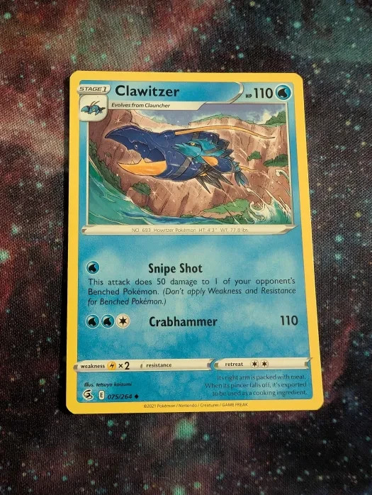Pokémon TCG Clawitzer 75/264