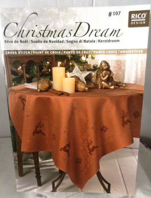 Rico Design CHRISTMAS DREAM Ctd Cross Stitch Booklet-22 Designs