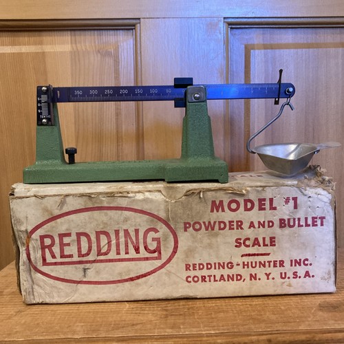Redding Model #1 Powder and Bullet Beam Scale for Reloading/handloading ...