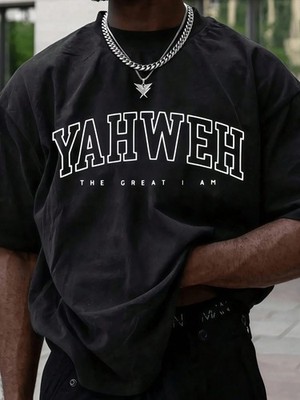 Men's YAHWEH Statement T-Shirt - Bold Christian Faith Apparel With Yahweh