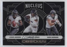 2024 Panini Obsidian Nucleus Lamar Jackson Derrick Henry Mark Andrews #19 rf2