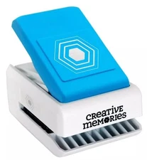 Creative Memories "Embossed Hexagon" Punch