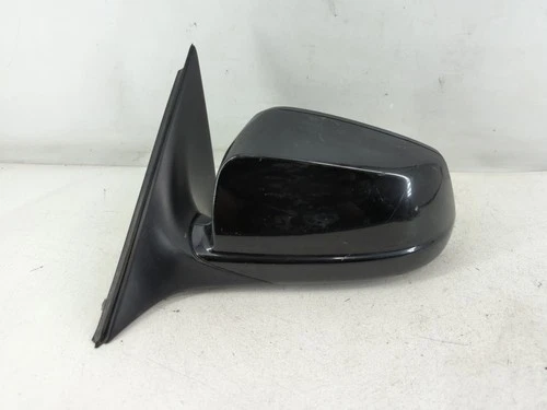 2011-2012 Bmw 528i Driver Left Side View Power Door Mirror Black X0CYO