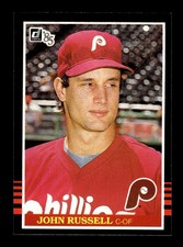 1985 Donruss Baseball John Russell #648 Phillies