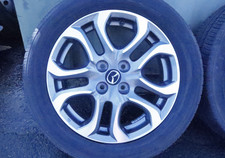 Mazda 2 DJ/DL 16” Alloy Wheel & Tyre (Grey/Diamond Cut) For 2015 Onwards