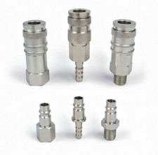 Euro Air Line Couplings Quick Release Male/Female Adaptors Fittings PCL Type