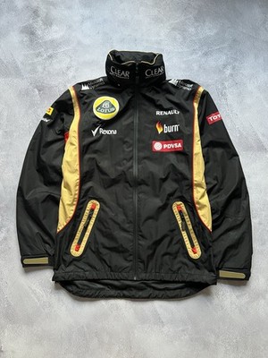 F1ロータスルノー レーシングジャケットS LOTUS RENAULT TEAM F1 FORMULA 1 RACING MEN RAIN JACKET SIZE S