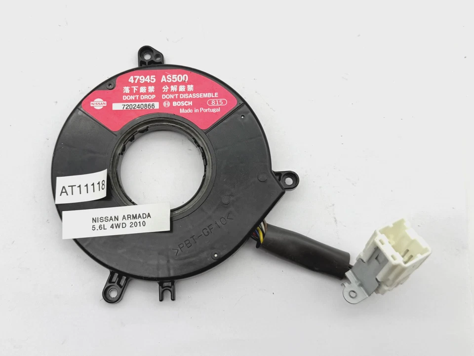 Датчик угла положения рулевой колонки от оригинального производителя 08–15 Nissan Armada Titan Murano - Изображение 2 из 4