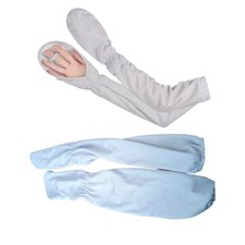 2 Pair Sun Gloves UV Sun Protection Driving Gloves Non-Slip Fingerless Cooling