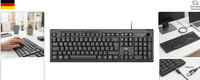 Rii Tastatur Kabelgebunden, Pc Tastatur Usb FüR Computer, Laptop, Mac, Windows
