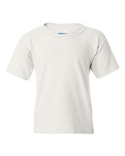Gildan Youth Heavy Cotton T-Shirt 5000B Pack OF 4