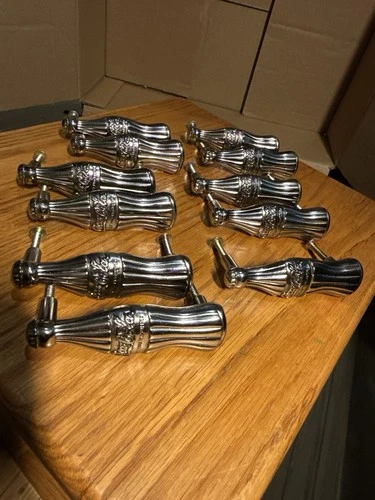 Vintage Coca-Cola Bottle Drawer Pull Handles Lot of 11 – Metal Coke Cabinet Hard