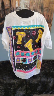 Vintage 90s Hallmark Graduation T-Shirt Made in USA Oversized XL Deadstock NWT