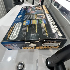 Nintendo NES Power Pad Video Game In Box With Game Great Condition
