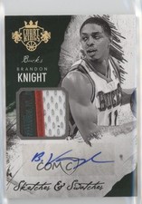 2014-15 Panini Court Kings Prime 12/25 Brandon Knight #20 Auto Sketch 1yj