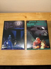 LOT OF 2 STAR WARS BOUNTY HUNTER & DARK FORCE REMASTER VHS LIMITED RUN GAMES PAX