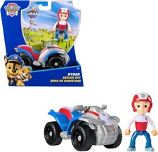 Paw Patrol, Ryder’s ATV Toy Vehicle with Collectible Action Figure 3+